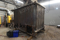 Производство отечественного котла  КВм 1.1 с ТШПМ